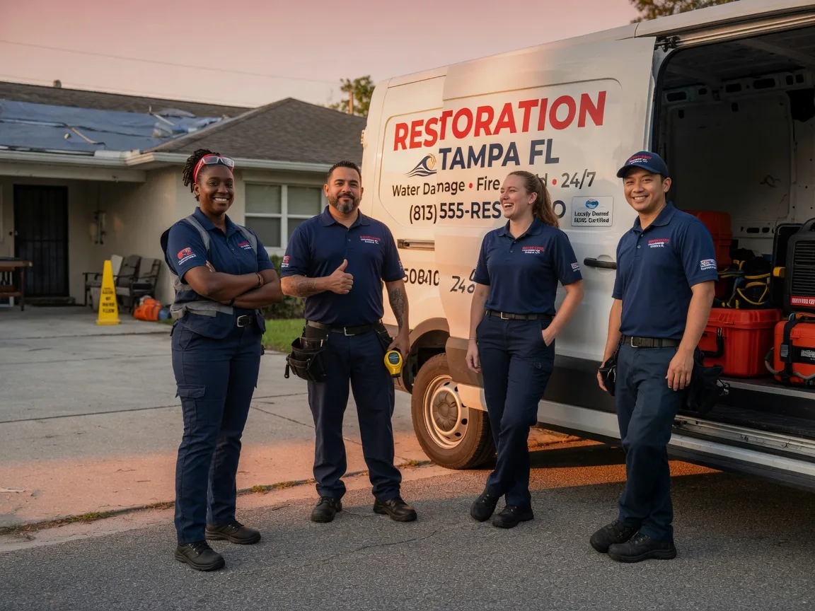 Water Damage Restoration company in Lebanon, KS